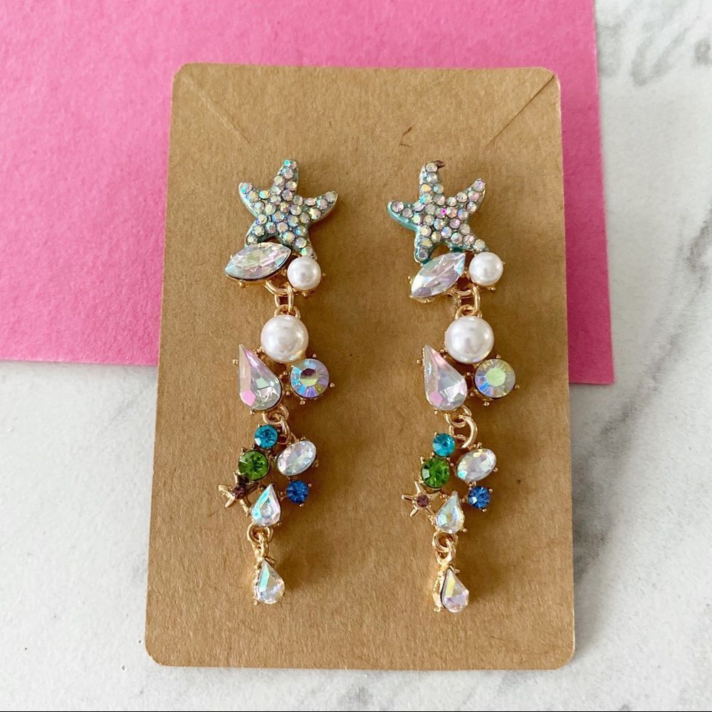 2/$30 Starfish Dangle Earrings - Picture 1 of 3